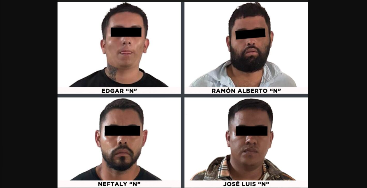 Detienen a 4 presuntos integrantes de una banda dedicada al robo de ...